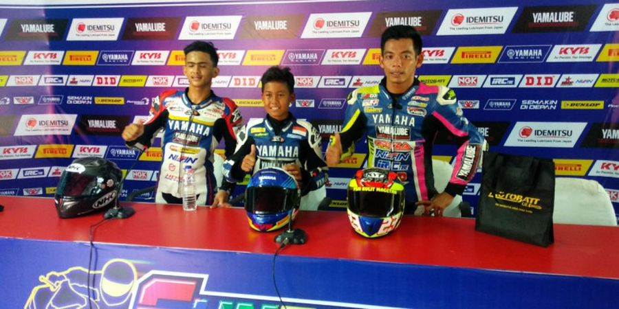 Baru Berusia 11 Tahun, Adik Galang Hendra Menangi Balapan Sport 150cc Pro