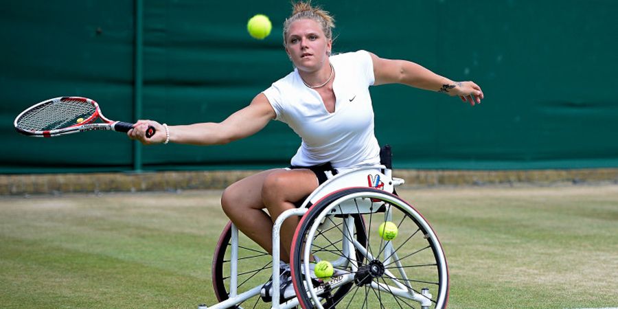 Menakjubkan! Petenis Difabel ini Juarai Wimbledon saat Mengandung