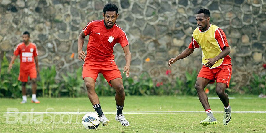 Satu Pemain Persipura Cedera saat Latihan Setelah Libur Lebaran