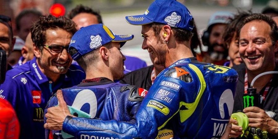 MotoGP Italia 2018 - Rossi dan Vinales Tampil Tokcer, Direktur Tim Yamaha Merasa Puas