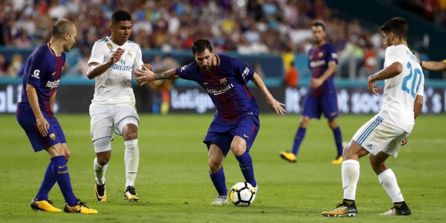 Video Messi Permalukan Ramos dan Tiga Pemain Lainnya Sebelum Cetak Gol