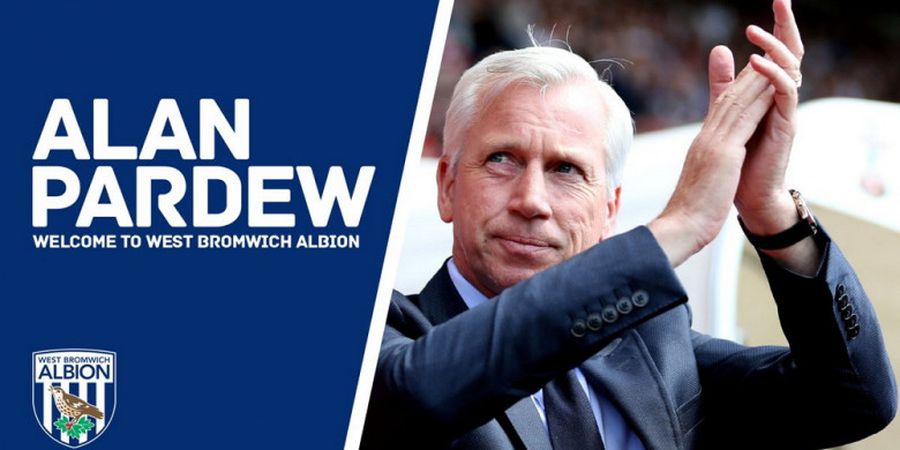 West Brom Resmi Tunjuk Alan Pardew sebagai Pengganti Tony Pulis