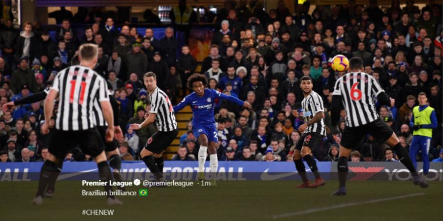 Hasil Liga Inggris - Dua Gol Teknik Tinggi Antarkan Chelsea Libas Newcastle