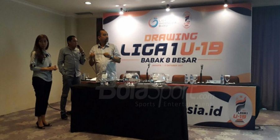 Hasil Drawing Babak Delapan Besar Liga 1 U-19