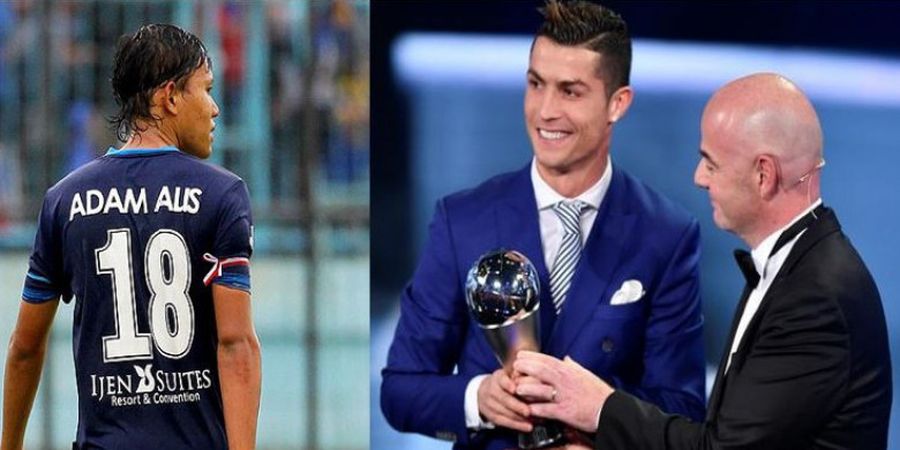 VIDEO - Cristiano Ronaldo Raih The Best FIFA Football Awards, Adam Alis Unggah Kisah Perjalanan Sang Bintang yang Inspiratif