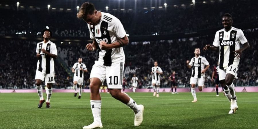 Juventus Vs Bologna - Nyonya Tua Menang Enam Kali Beruntun, Paulo Dybala Pecah Telur