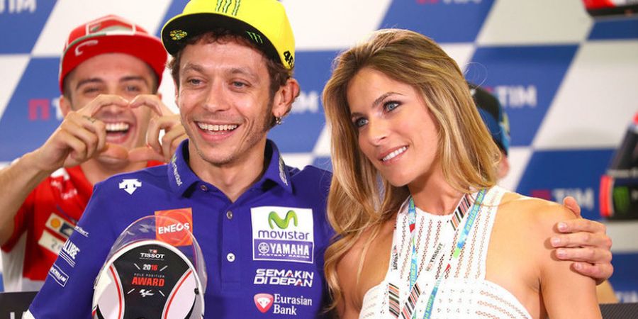 Playboy! Inilah 5 Wanita Cantik Korban Valentino Rossi, Salah Satunya Mantan Istri Sang Rival