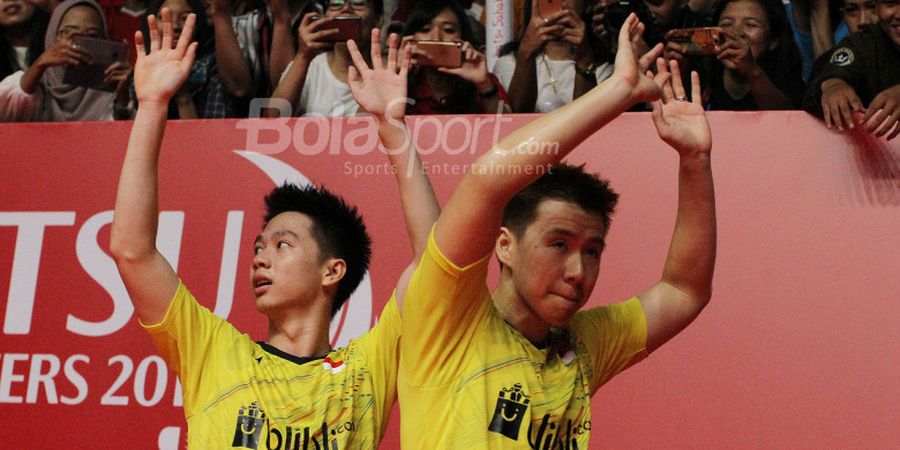 Marcus Gideon/Kevin Sanjaya Bintangi Iklan Promosi, Netizen Bilang Lemesin Dong Shay 