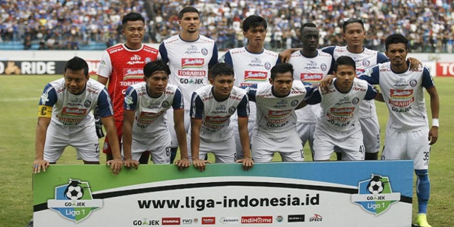 Arema FC Boyong 18 Pemain ke Bantul Hadapi PS Tira