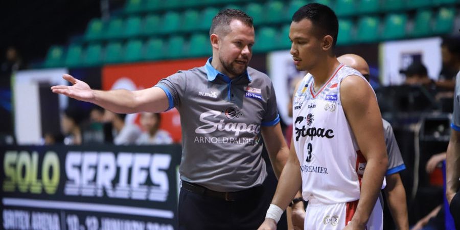 IBL 2018/19 - Start Jelek, Pelatih Stapac Jakarta Sempat Dibikin Geregetan