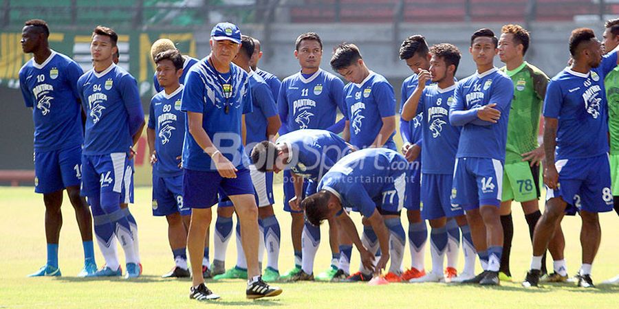 Liga 1 2018 Berhenti Sementara, Persib Terus Berlatih