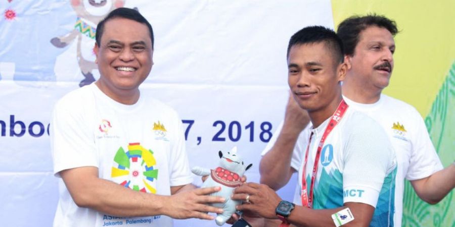 Warga Kamboja Ikut Meriahkan Euforia Asian Games 2018