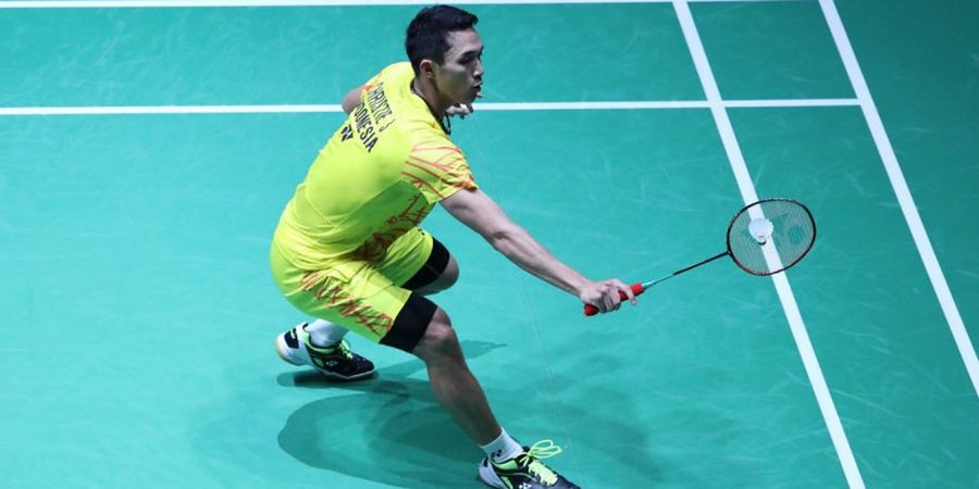 Hasil French Open 2018 - Langkah Jonatan Christie Terhenti di Tangan Chen Long