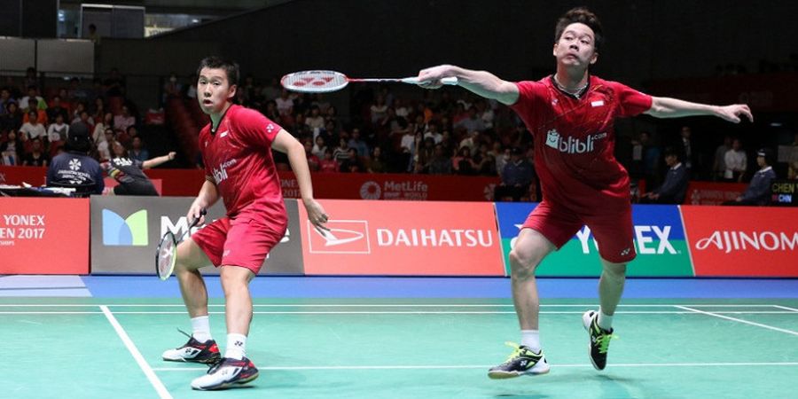 Marcus Gideon/Kevin Sanjaya Jadi yang Pertama di Final Superseries 2017 di Dubai