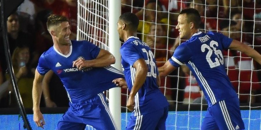 Gary Cahill Sebut Arsenal Tak Punya Keuntungan Apa-apa Melawan Chelsea