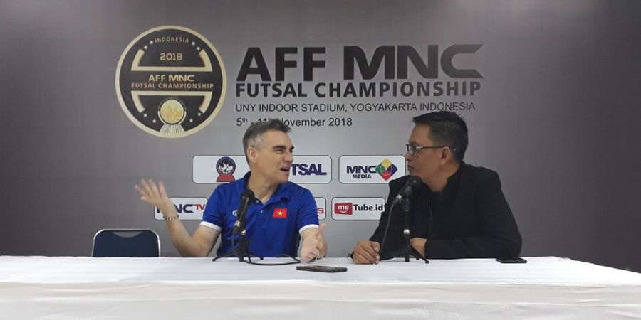 Piala AFF Futsal 2018 - Pelatih Timnas Vietnam Hujat Cara Permainan Futsal Malaysia