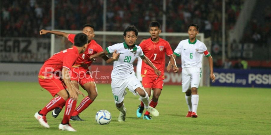 Kembali Mainkan 'Si Kembar', Timnas U-16 Indonesia Taklukkan Myanmar di Piala AFF U-16 2018