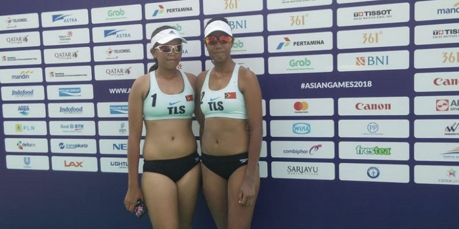 Kesan Tim Voli Pantai Timor Leste Tampil pada Asian Games Pertama