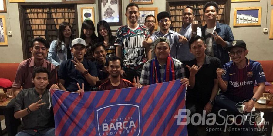 Supportes Barcelona Indonesia Gelar Nobar El Clasico di Beberapa Kota