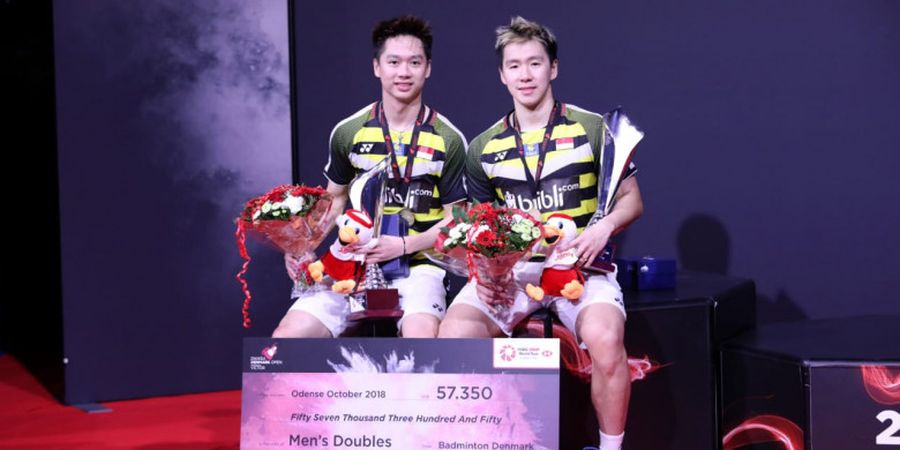 Marcus Fernaldi/Kevin Sanjaya Masih Harus Menunggu demi Wujudkan 'Mimpi 1 Juta Dolar'