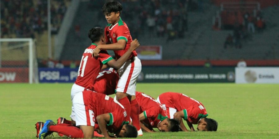 Media Luar Negeri Beri Pujian terhadap Selebrasi Gol Cepat Timnas U-16 Indonesia