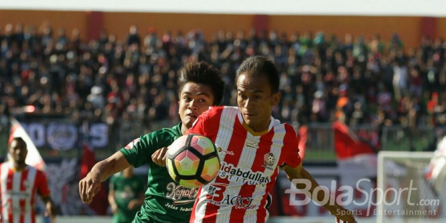 Kapten Persepam Kecewa, Gol ke Gawang Persebaya Dianulir