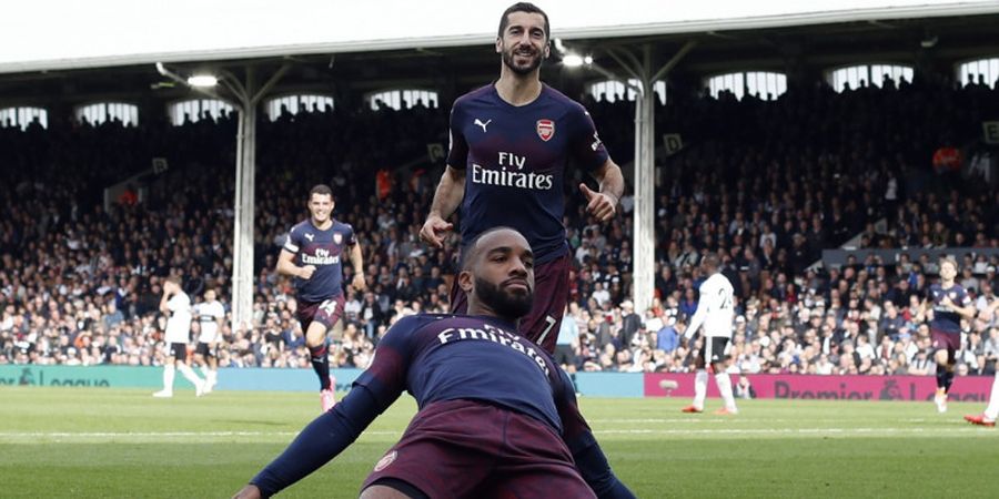 Hasil Liga Inggris - Kontribusi Lacazette-Aubameyang di Arsenal Bisa Seperti Wright-Bergkamp