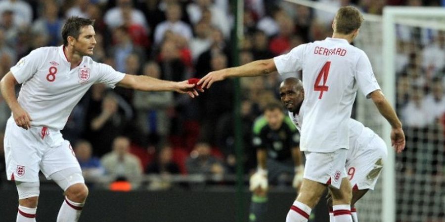 Terungkap! Ini Sebab Frank Lampard dan Steven Gerrard Selalu Cupu Bermain di Timnas Inggris