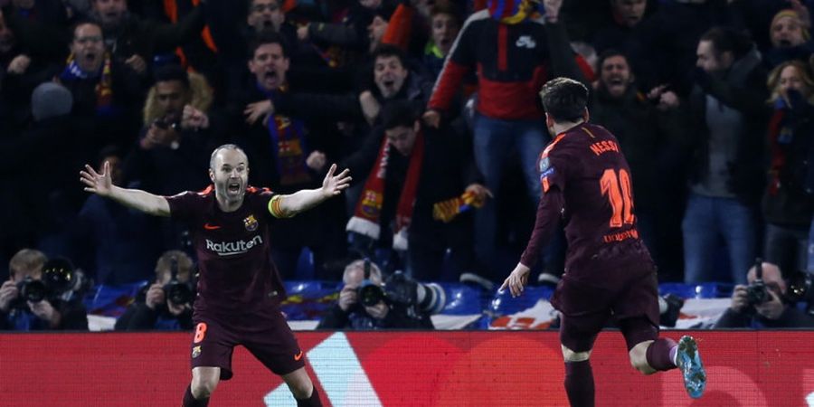 Las Palmas Vs Barcelona - Andres Iniesta Sebut Kemenangan Barcelona Telah Dirampas Wasit