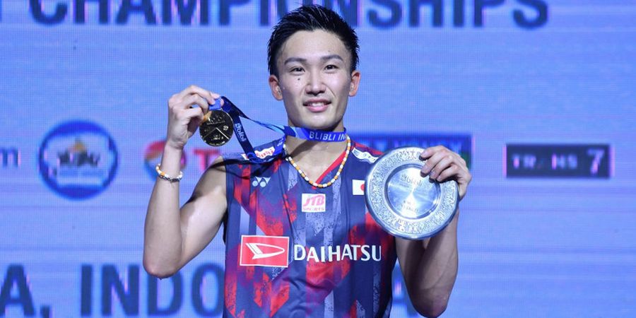 Jelang Kejuaraan Dunia 2018, Peringkat Kento Momota justru Turun