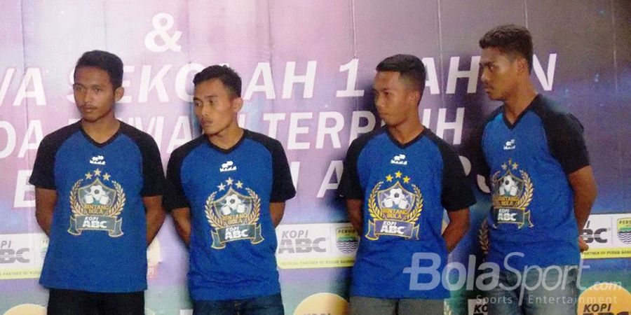 4 Pemain Rekrutan Diklat Persib Dapat Beasiswa Sekolah