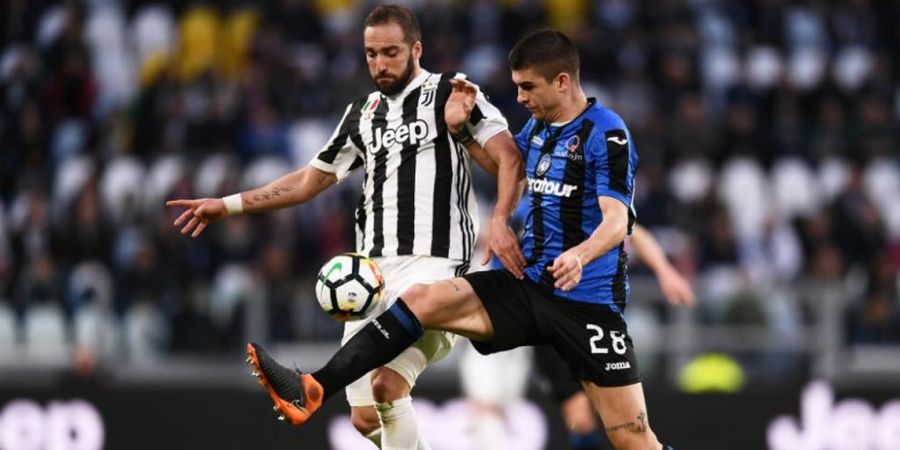 Hasil Babak I Juventus Vs Atalanta - Gonzalo Higuain Bawa Si Nyonya Tua Unggul