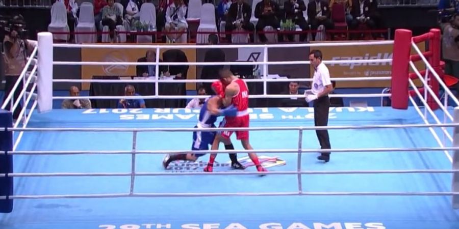 SEA Games 2017 - Petinju Indonesia Kalahkan Myanmar di Kelas Welter Ringan SEA Games 2017