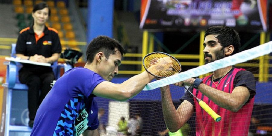 Rekor Pertemuan Jonatan Christie vs Srikanth Kidambi Jelang Perempat Final Hylo Open 2022