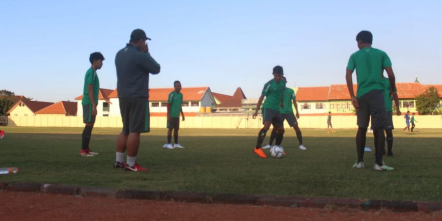 Link Live Streaming - Timnas U-19 Indonesia Tetap Ngotot Incar Kemenangan dari Thailand