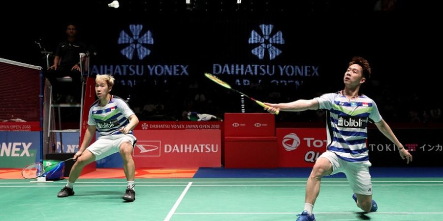 Rekap Hasil Lengkap Semifinal Japan Open 2018 - Indonesia Diwakili Marcus/Kevin, Jepang dan China Dominasi Tempat pada Partai Puncak