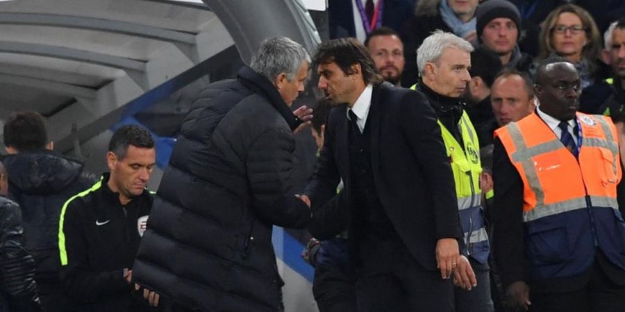 Jose Mourinho Akui Sudah Lelah Berantem dengan Antonio Conte