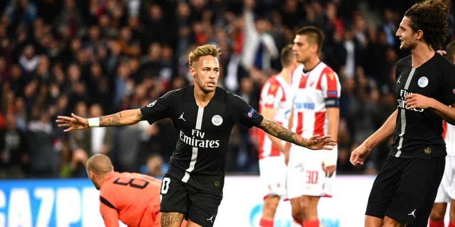 Babak I - PSG Sudah Berpesta Gol ke Gawang Crvena Zvezda