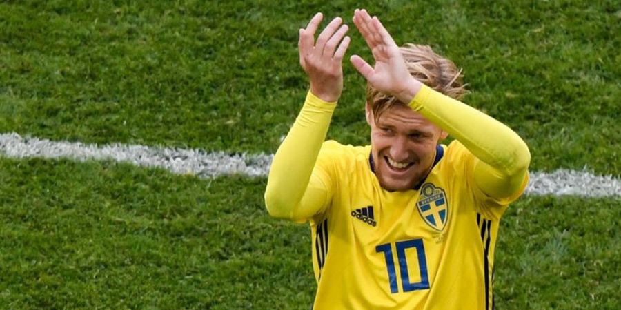 Kabar Bahagia Ini Mampu Jadi Pelipur Lara bagi Emil Forsberg Usai Gagal Jadi Juara Piala Dunia 2018