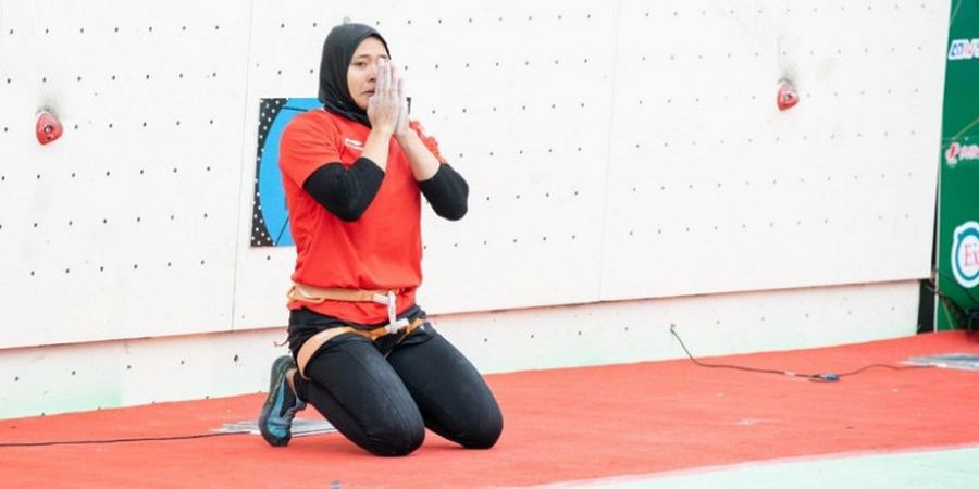 Spider Woman Indonesia, Aries Susanti Rahayu, Kembali Rebut Emas pada Seri Kejuaraan Dunia Panjat Tebing di China