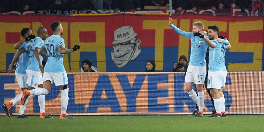 Tumbangkan FC Basel, Manchester City Sukses Lampaui Masa Lalu