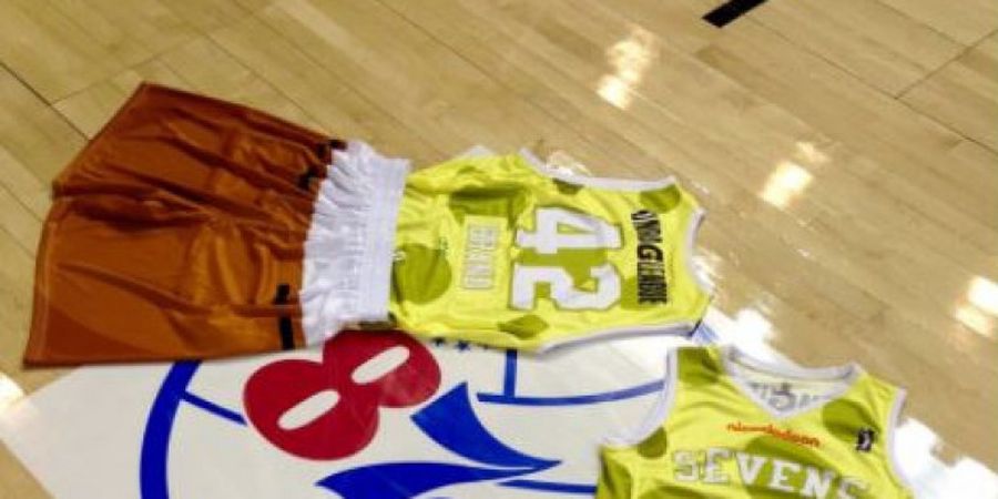 Unik! Demi Amal, Tim Basket Ini Gunakan Jersey Berdesain Spongebob Squarepants