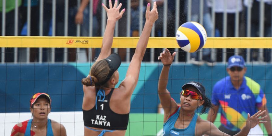 Voli Pantai Asian Games 2018 - Dhita Juliana/Dini Jasita Mengaku Butuh Jam Terbang Bertanding Lebih Banyak