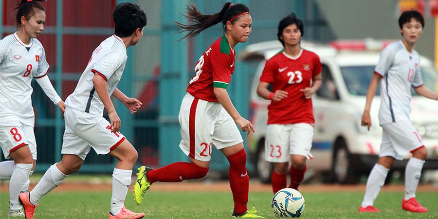 Sepak Bola Asian Games 2018 -Timnas Putri Puncaki Klasemen Grup A Usai Pesta Gol ke Gawang Maladewa