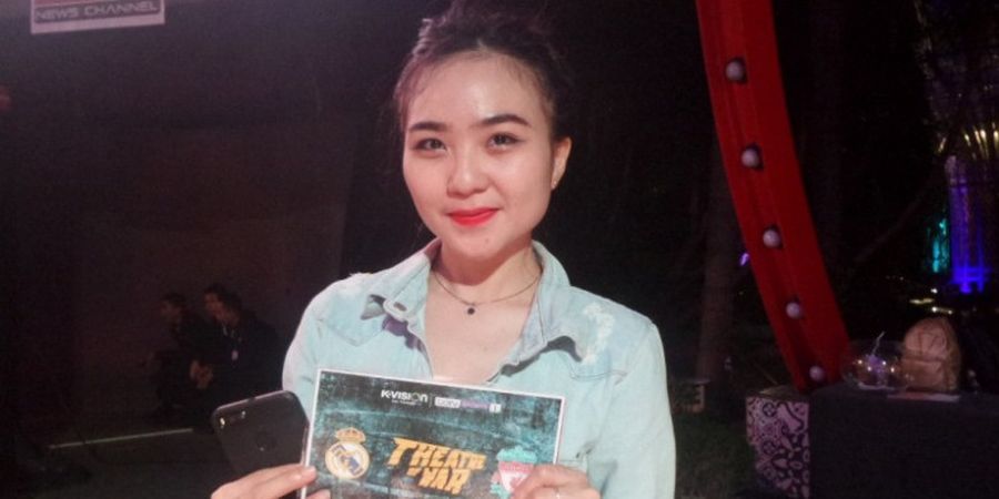 Juara Lagi, Si Cantik Ini Makin Cinta Real Madrid