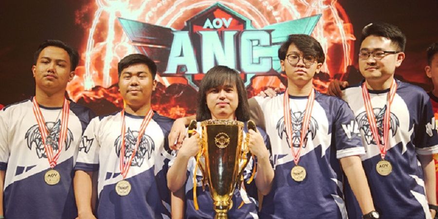 Tim WAW Esports AOV Juara pada ANC Season 2