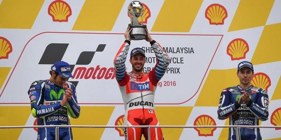 MotoGP Malaysia 2017 - Kemenangan Musim Lalu Jadi Bekal Andrea Dovizioso Perkecil Jarak dengan Marc Marquez