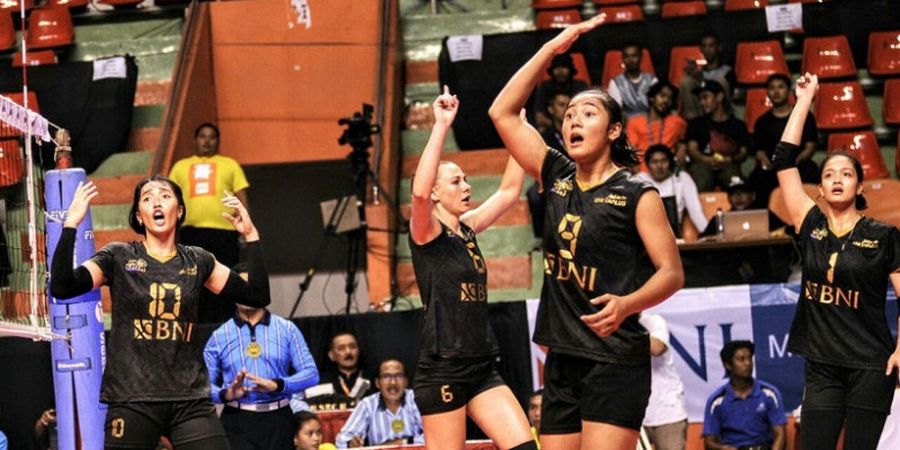 Proliga 2018 - Sulit Bangkit Saat Posisi Tertinggal, Tim Putri BNI Ditumbangkan Elektrik