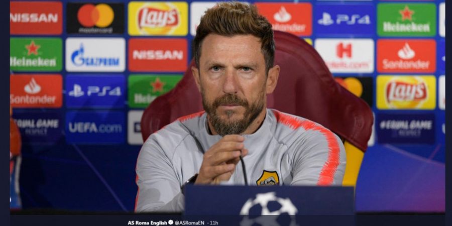 AS Roma Siapkan Calon Pelatih Pengganti Eusebio Di Francesco