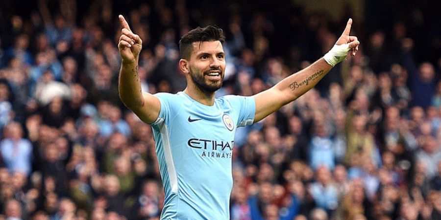 5 Fakta Rekor Baru Sergio Aguero Ini Sukses Bikin Striker Lain Iri!